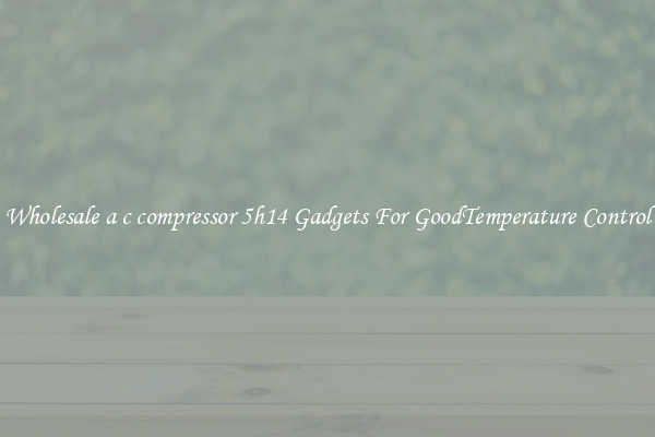 Wholesale a c compressor 5h14 Gadgets For GoodTemperature Control
