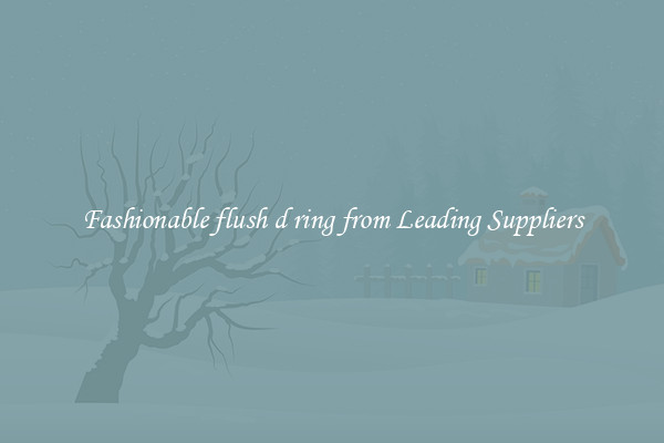 Fashionable flush d ring from Leading Suppliers