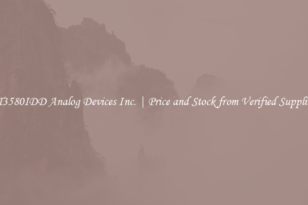 LT3580IDD Analog Devices Inc. | Price and Stock from Verified Suppliers